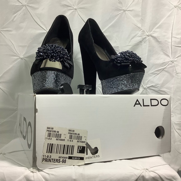 Bundle - Aldo - Printers 4” platform heel - Size EU 37 / US 6.5 - Deep B… - Picture 9 of 9